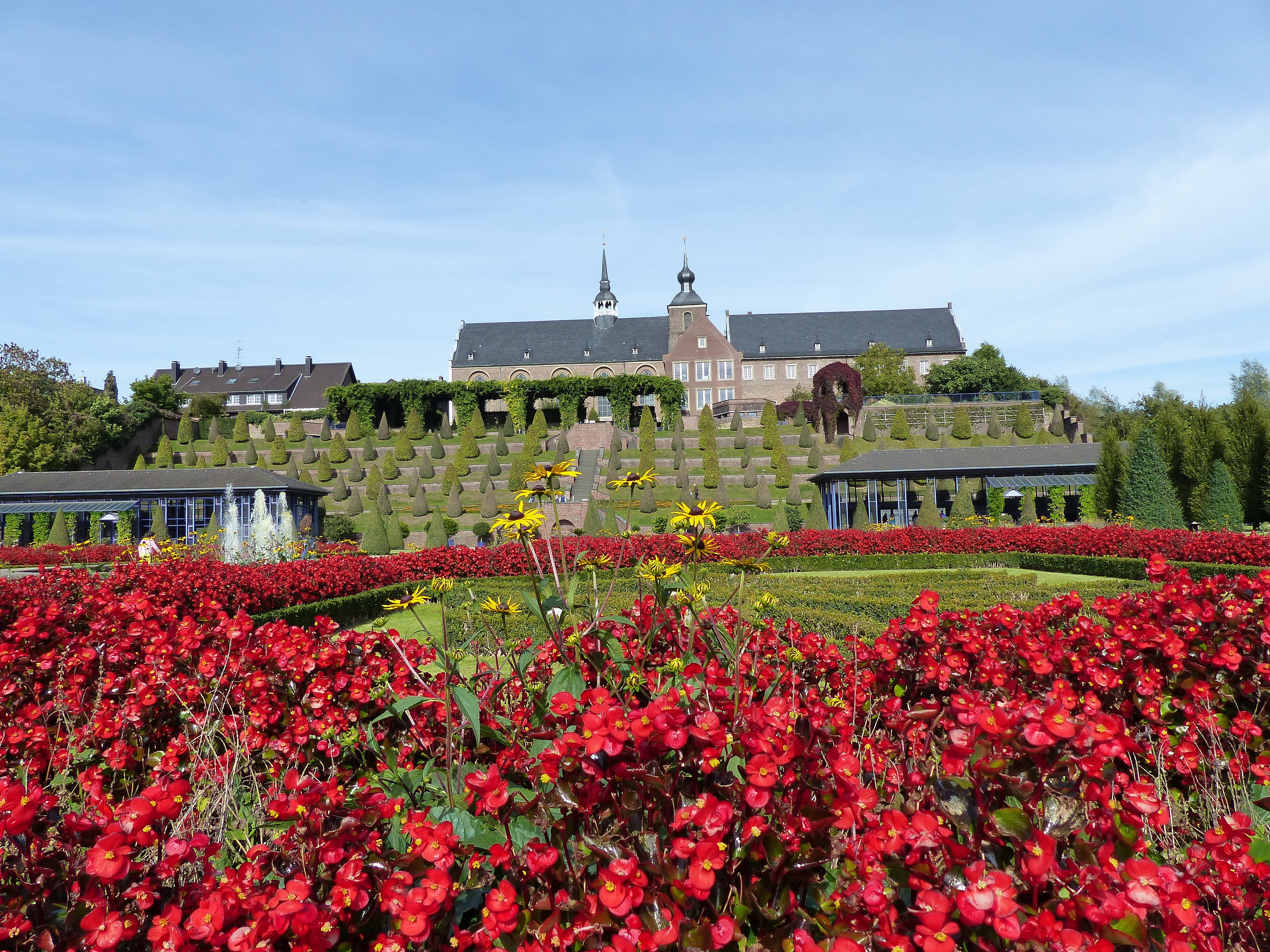Terrassengarten des Klosters, Foto: Stadt Kamp-Lintfort
