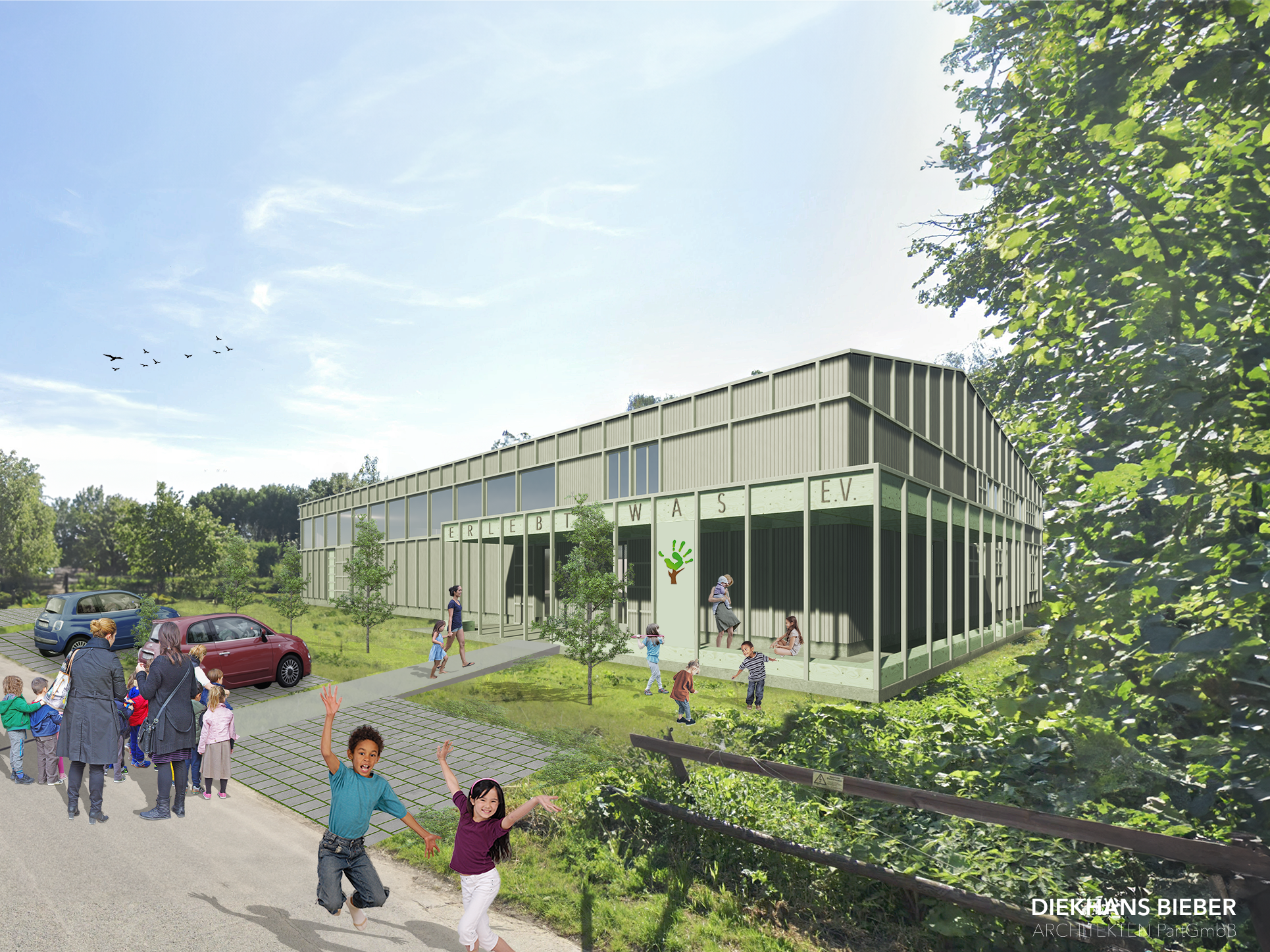 erlebt was e.v. . Dortmund Rendering Neue Halle