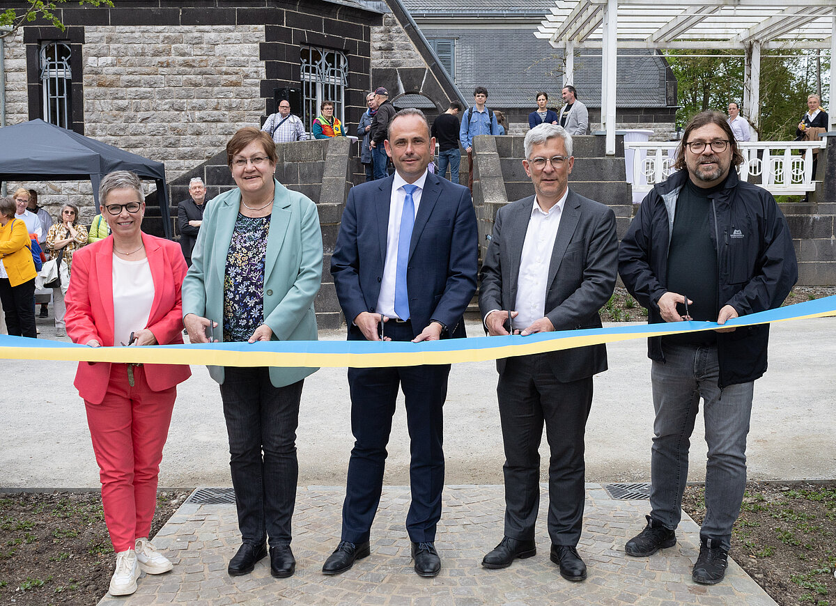 Eröffnung der rekonstruierten Gartenanlage Hohenhof
