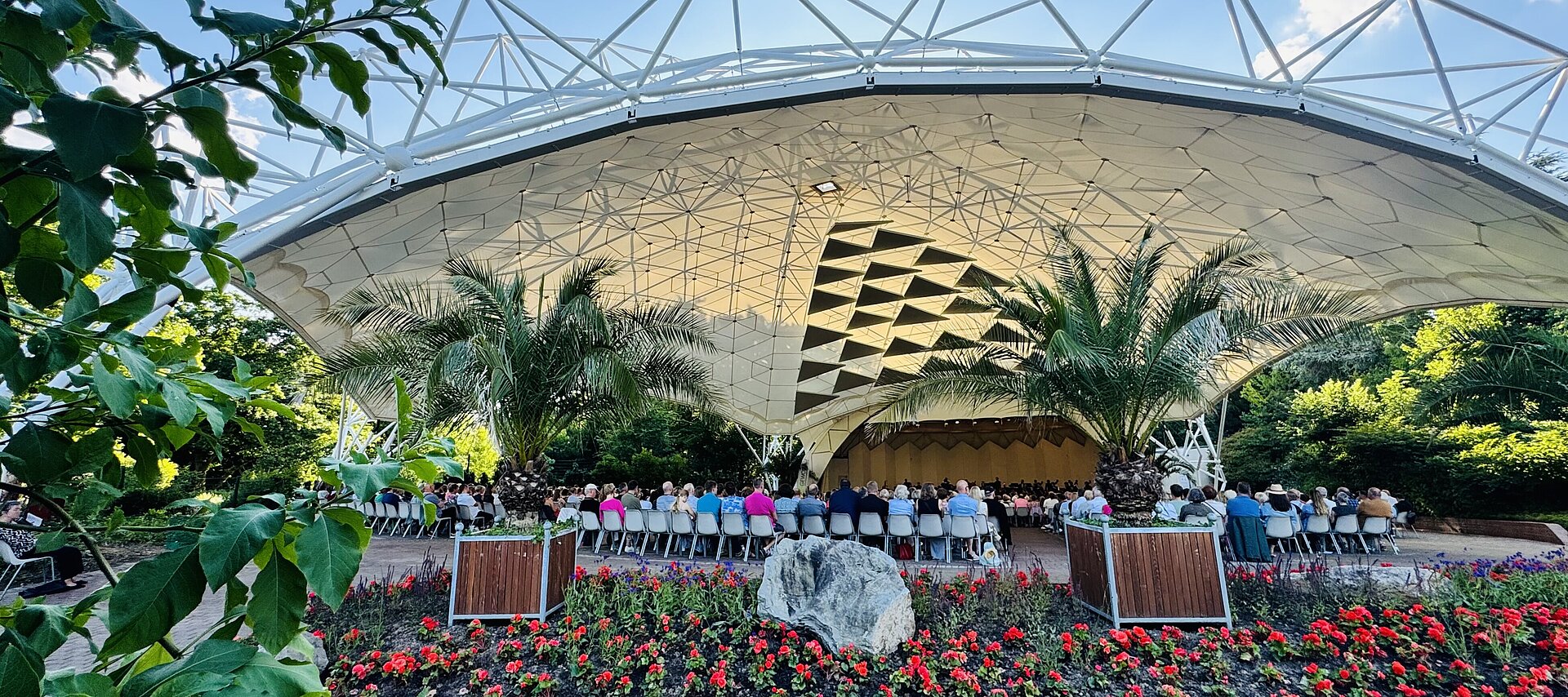 Musikpavillon im Grugapark © Christina Waimann