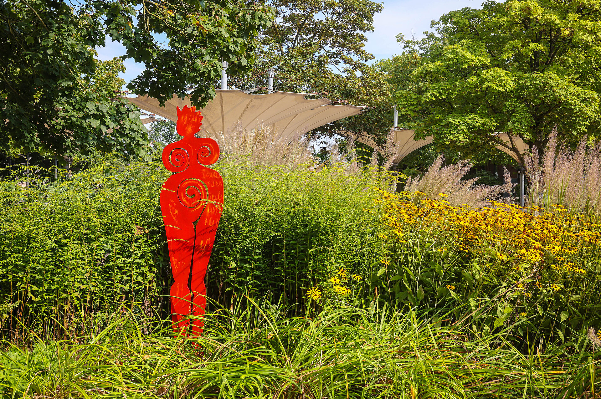 Inszenierungen des Gartenarchitekten Piet Oudolf. © Rupert Oberhäuser