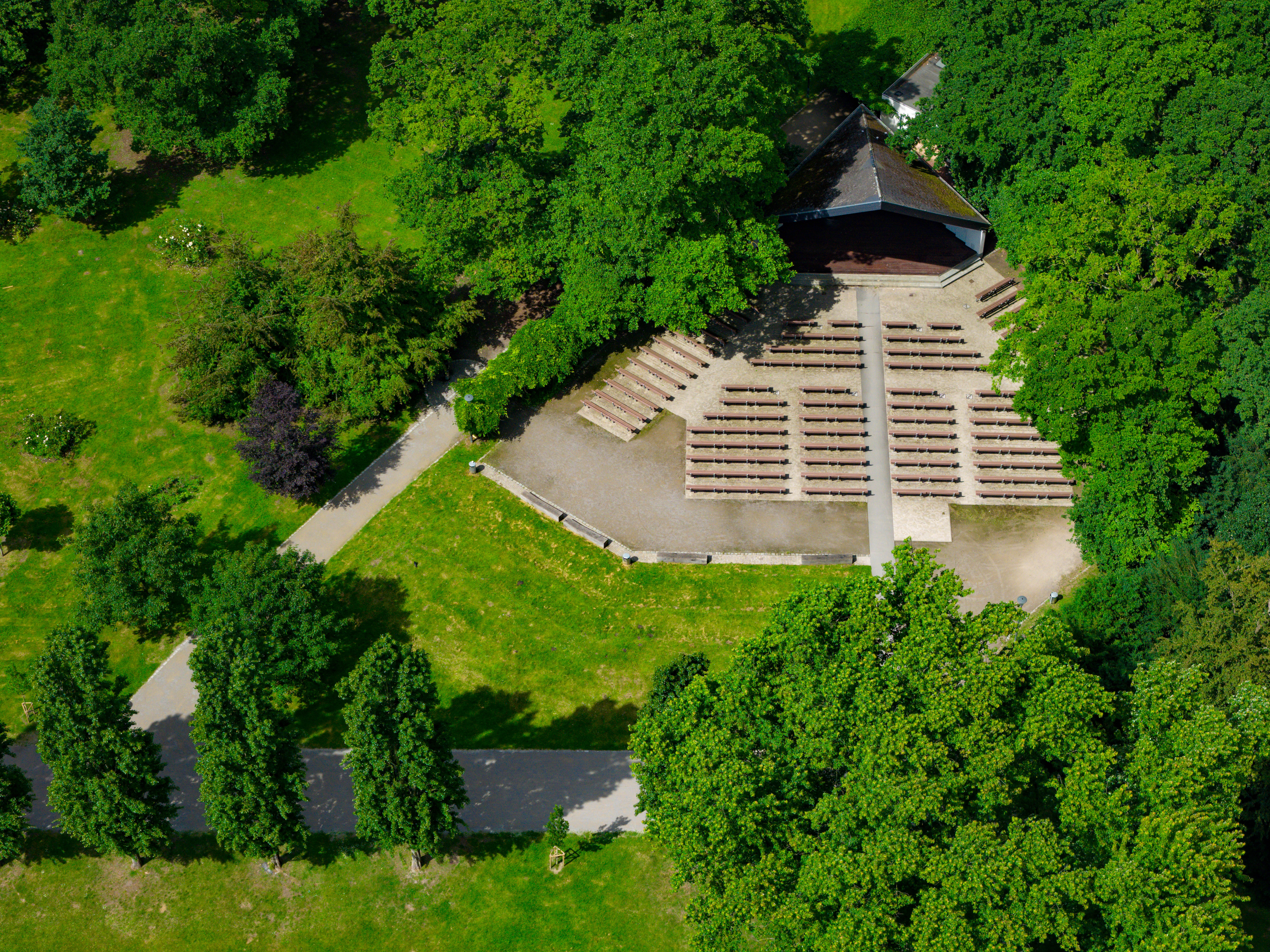 Luftbild vom Fredenbaumpark © Oberhäuser Luftbild vom Fredenbaumpark © Oberhäuser