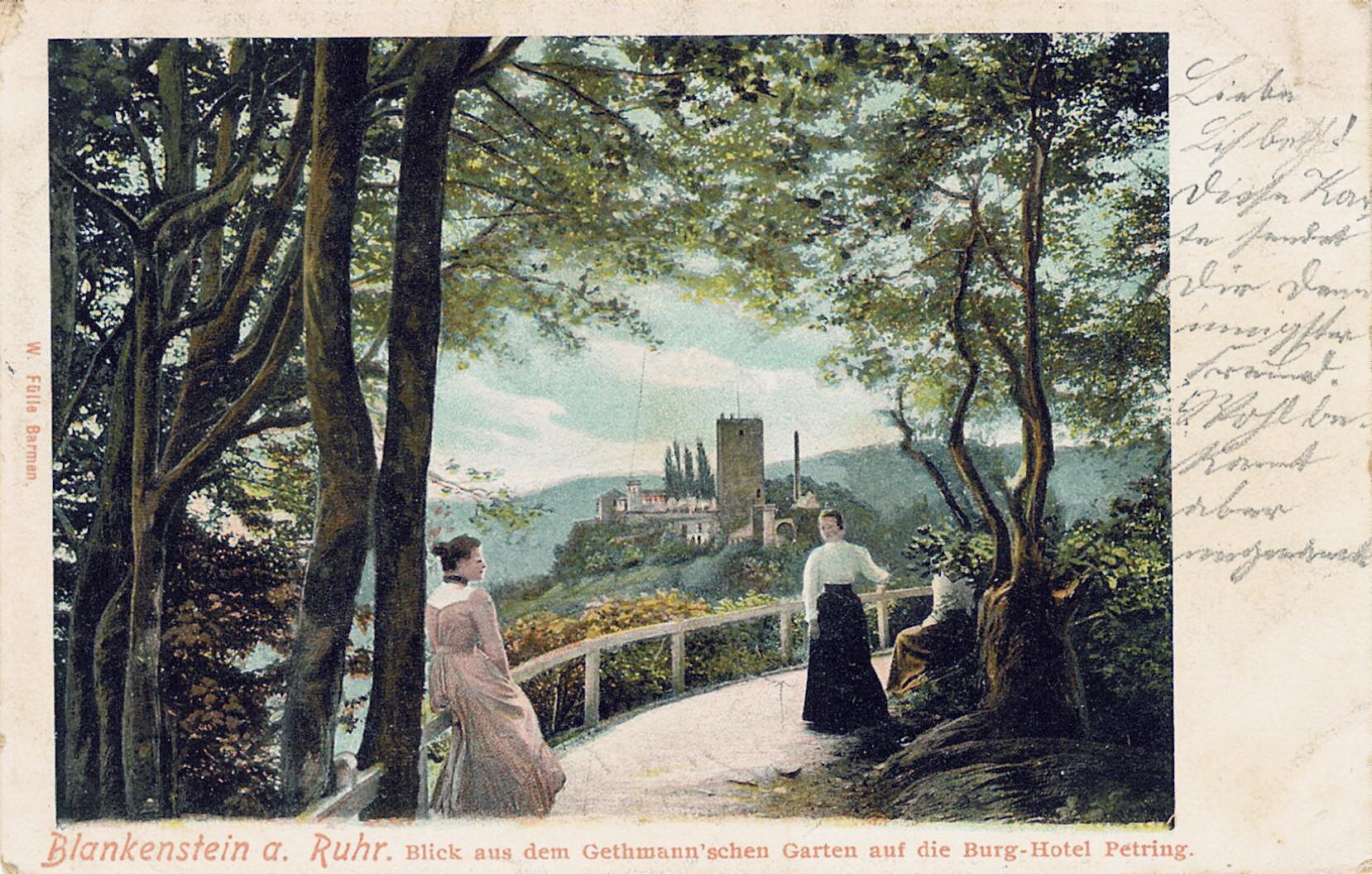 Blick auf Burg, Foto: Stadt Hattingen Blick auf Burg, Foto: Stadt Hattingen