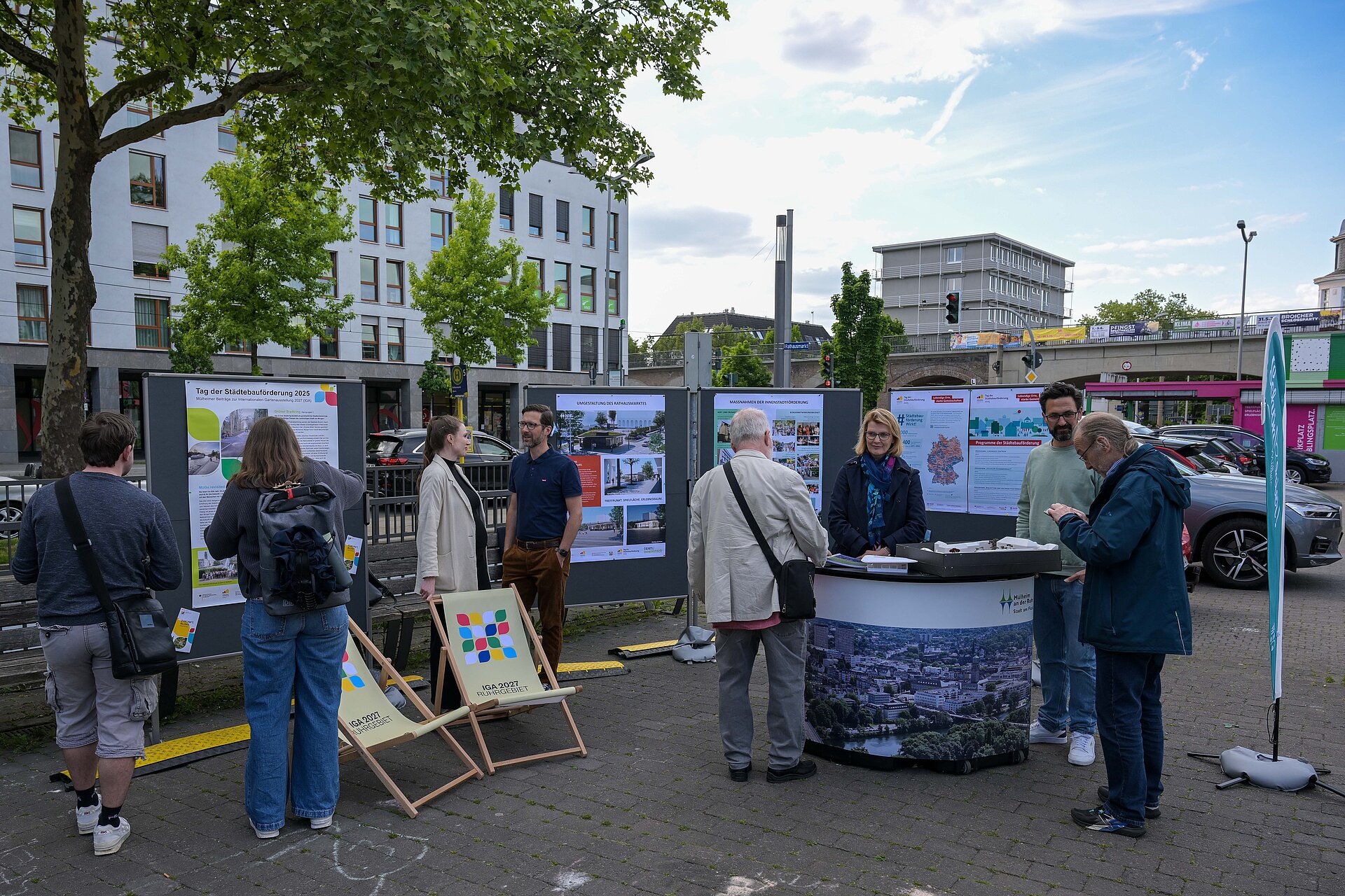 Aktion "Schön hier!" - Sommer in der Mülheimer Innenstadt