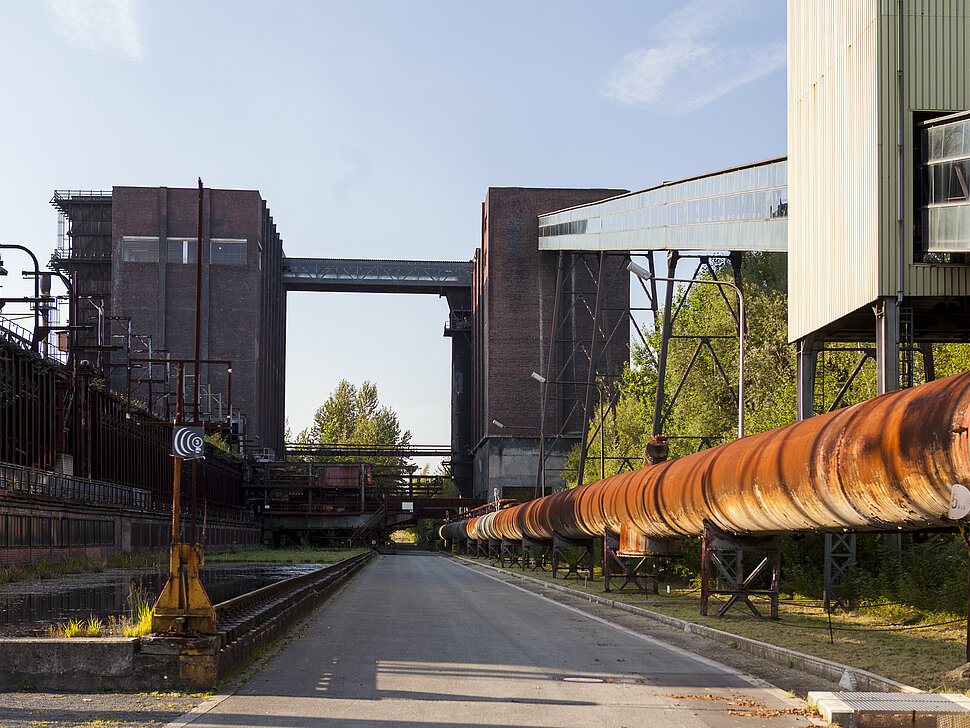 Die Kokerei Hansa in Dortmund.