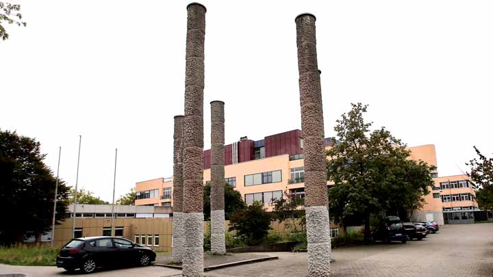 Gesamtschule-Scharnhorst-Schulansicht Ansicht der Gebäude der Gesamtschule Scharnhorst