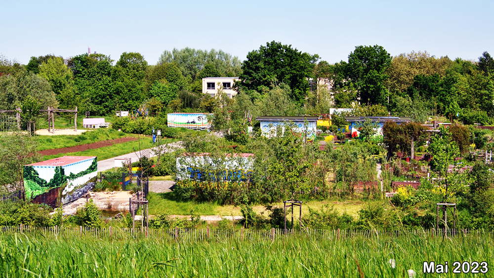 Ein Stadtteilpark in Gelsenkirchen-Hassel mit vielfältigem Freizeit- und Bildungsangebot
