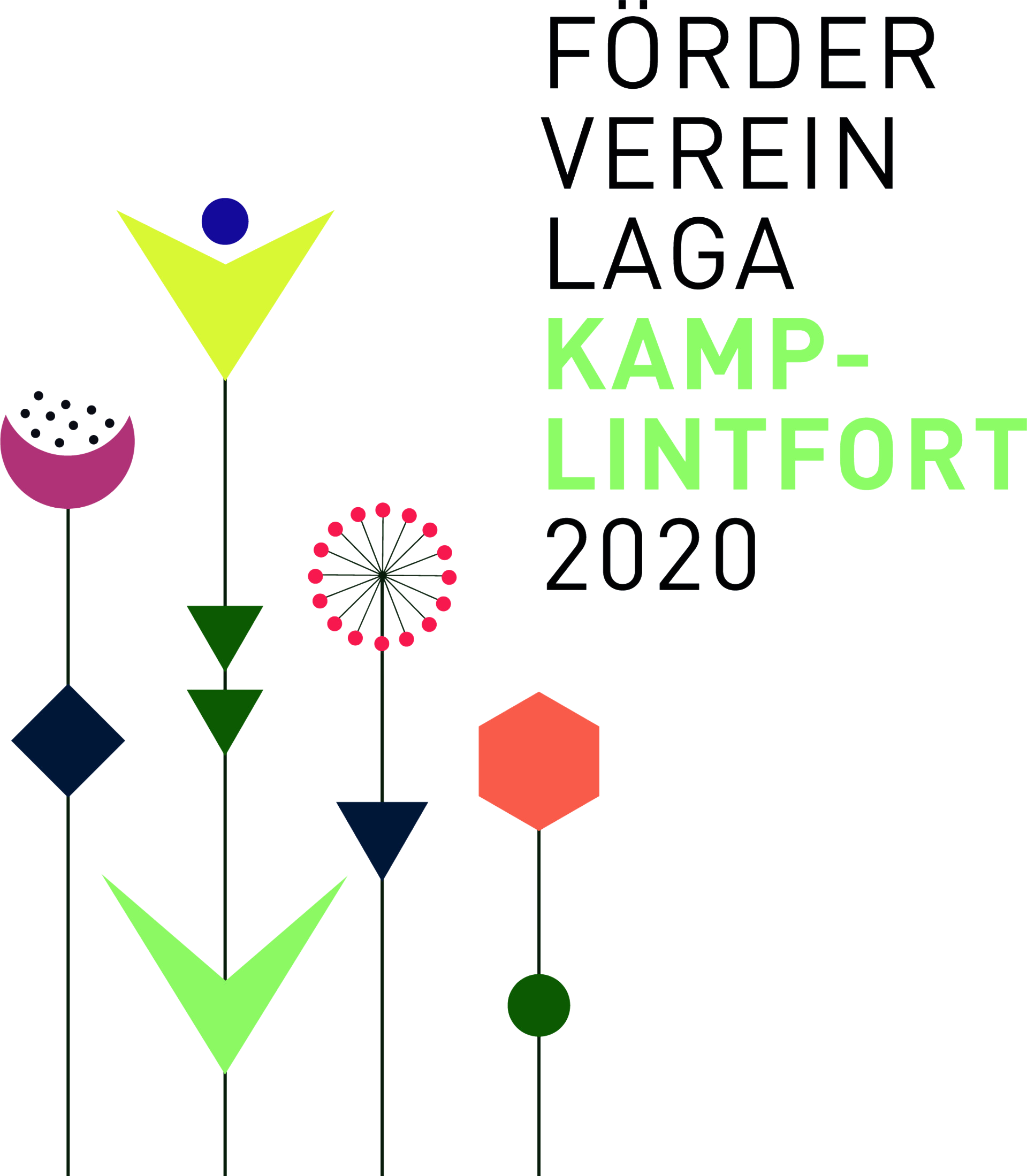 Förderverein Landesgartenschau Kamp-Lintfort 2020 e.V. Logo Förderverein LaGa Kamp-Lintfort