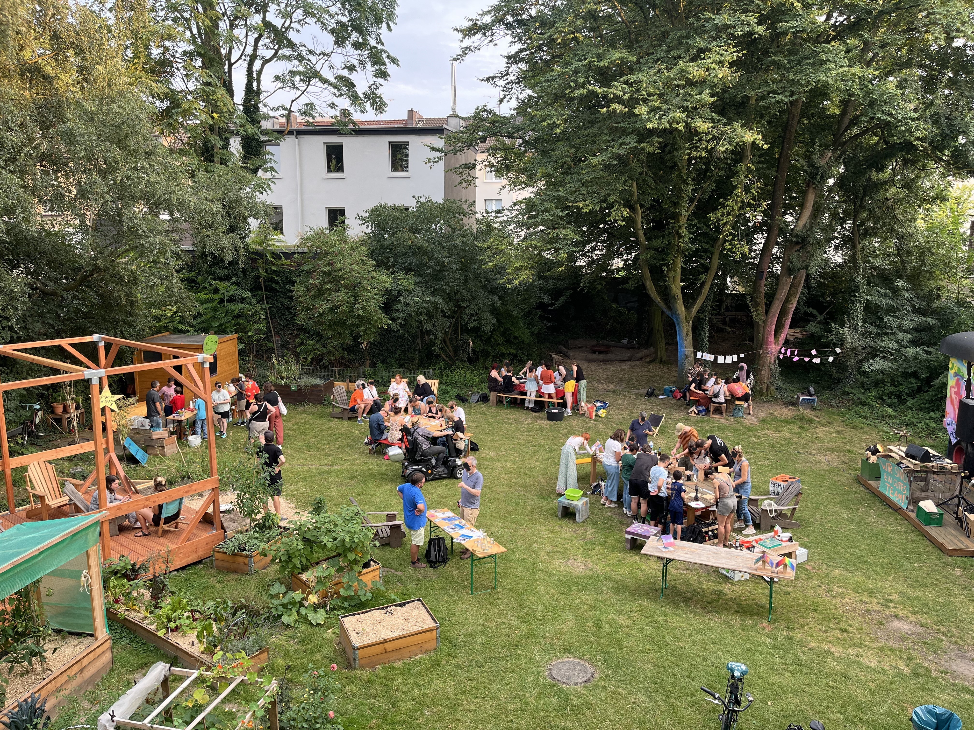 Veranstaltung im AWO BunkerPlus Garten