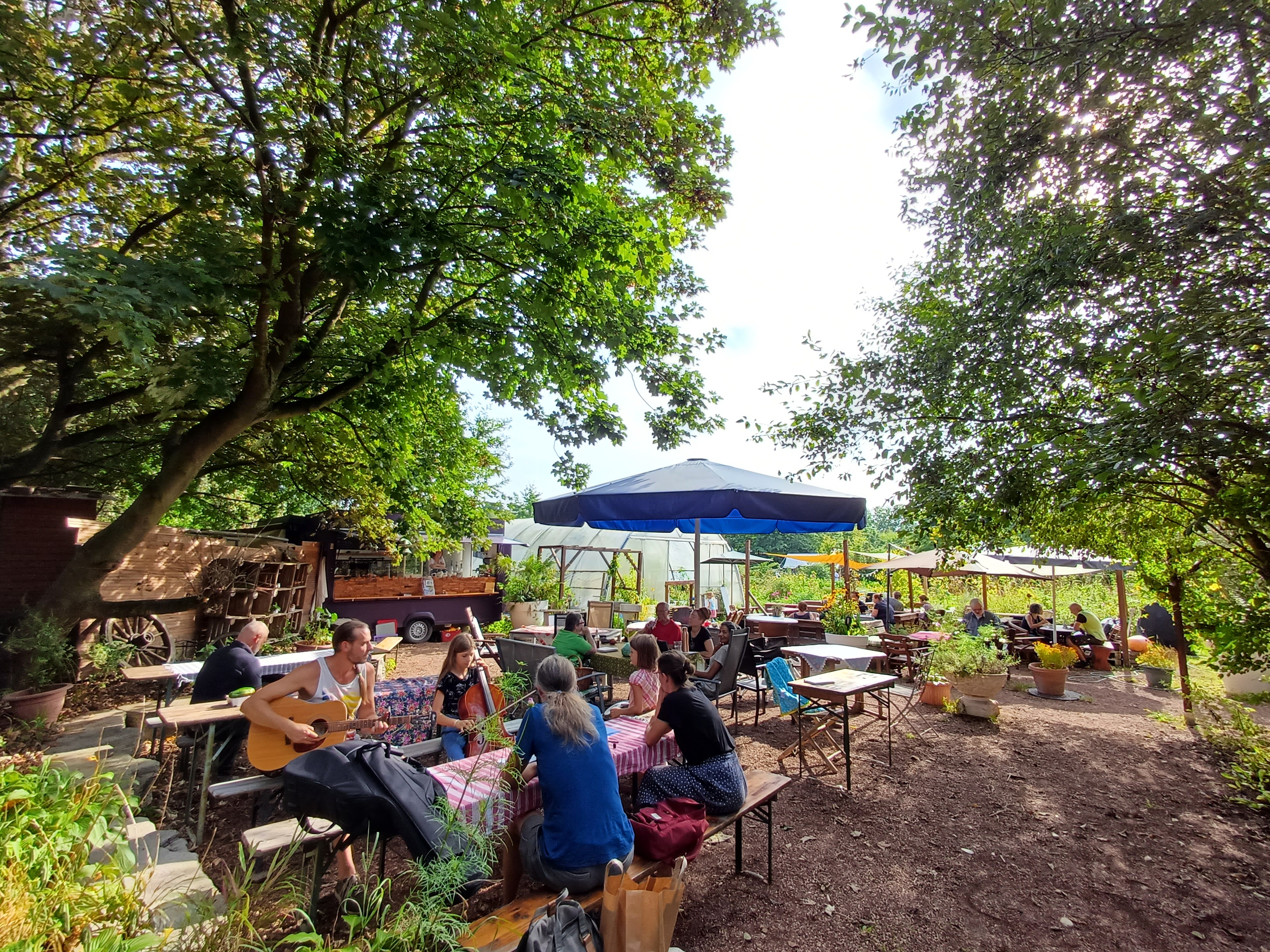 Samstags ist offener Gartentag