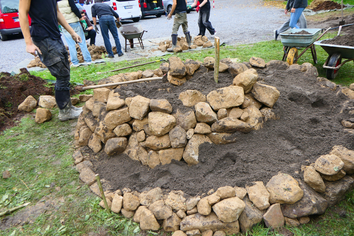 Schmetterlingsspirale Recklinghausen Fertige Spirale