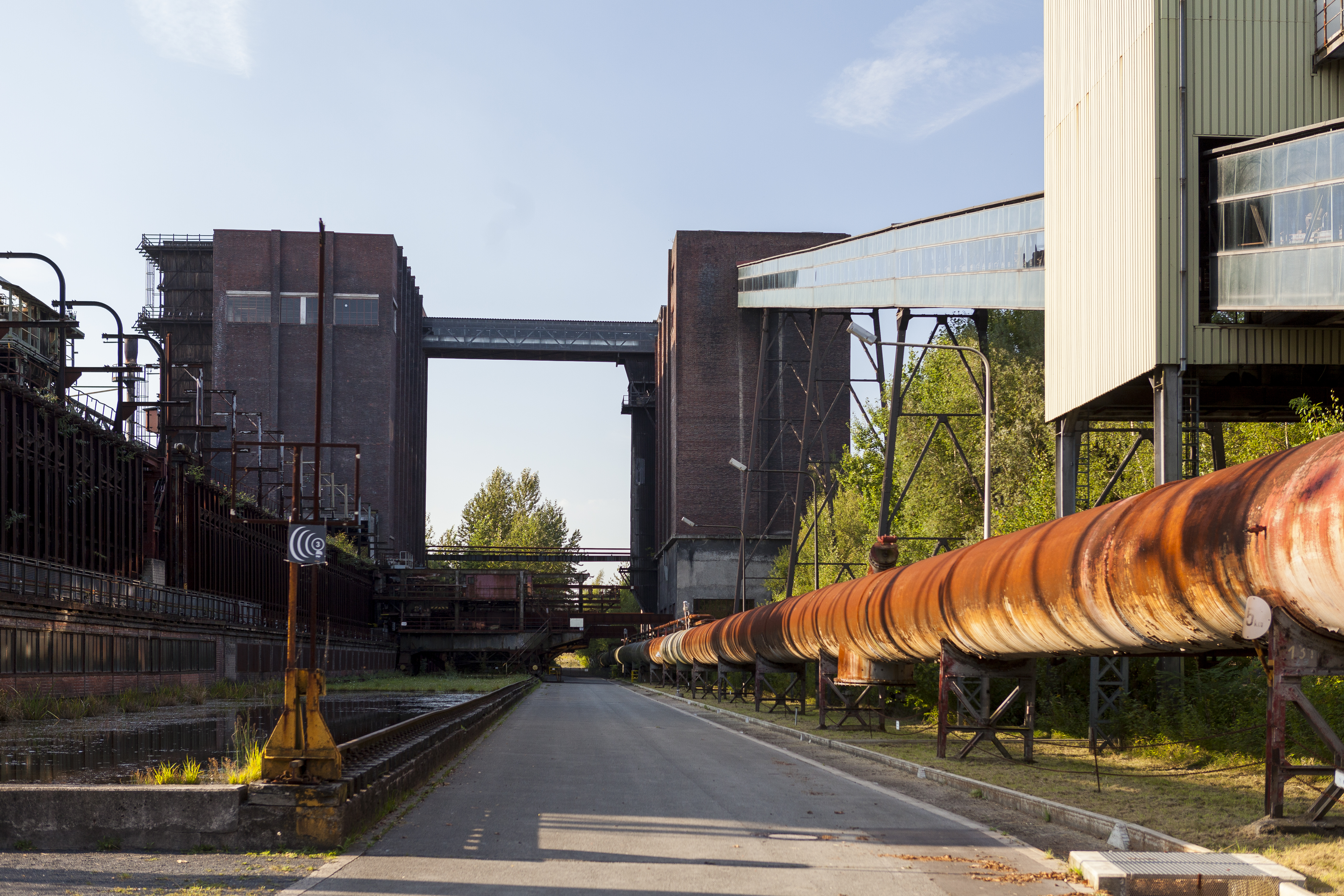 Die Kokerei Hansa in Dortmund.