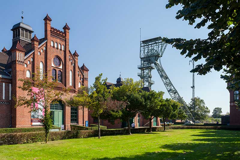 Die Zeche Zollern in Dortmund.