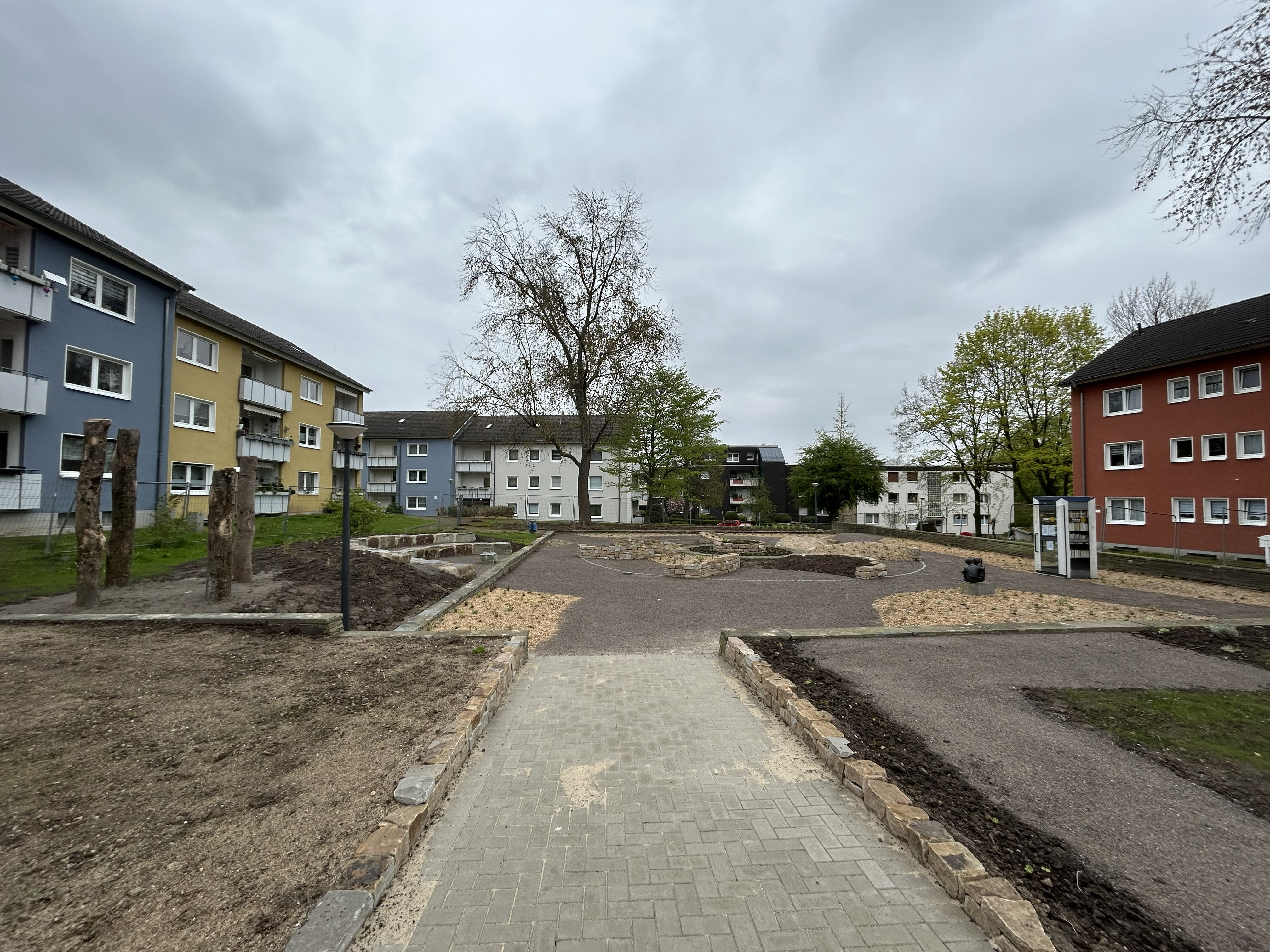 PikoPark im Rauendahl Neuanlage von Grünflächen in einer Wohnsiedlung