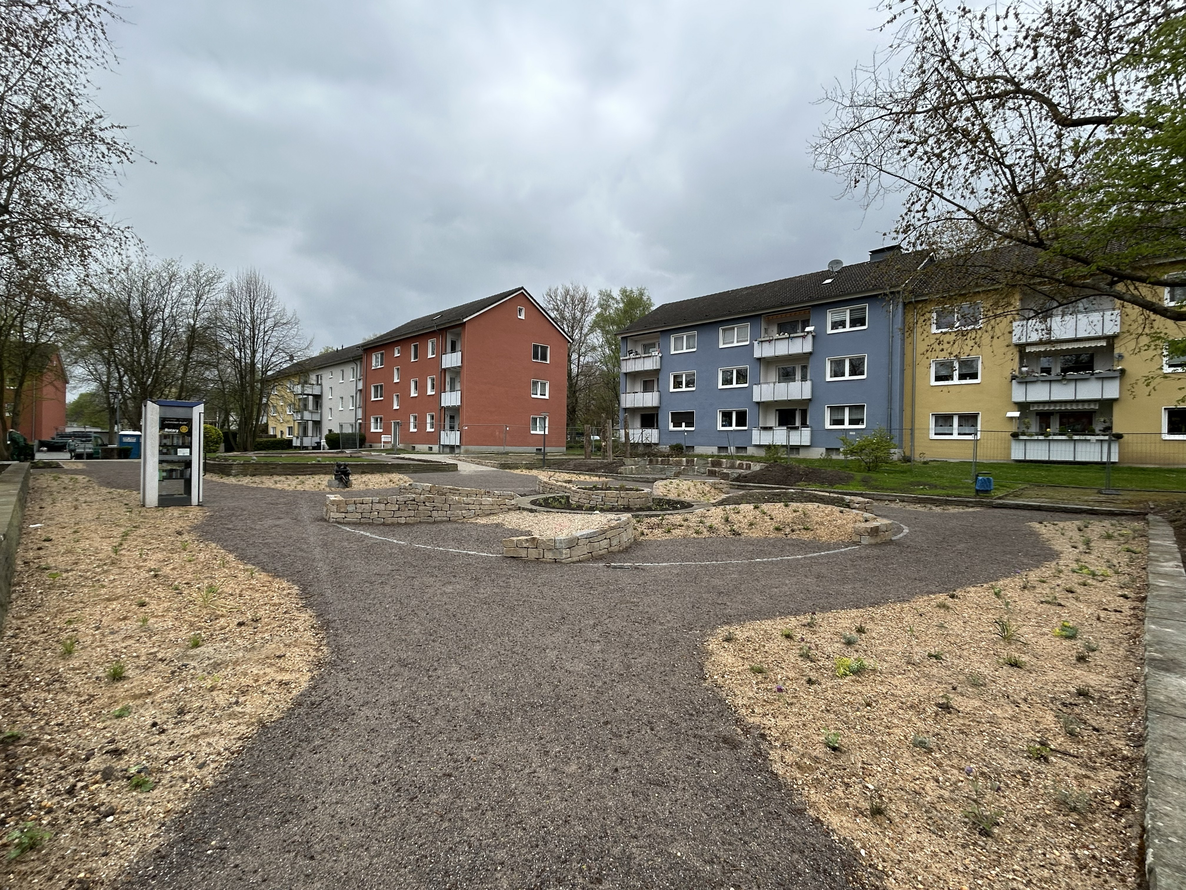 PikoPark im Rauendahl Neuanlage von Grünflächen in einer Wohnsiedlung