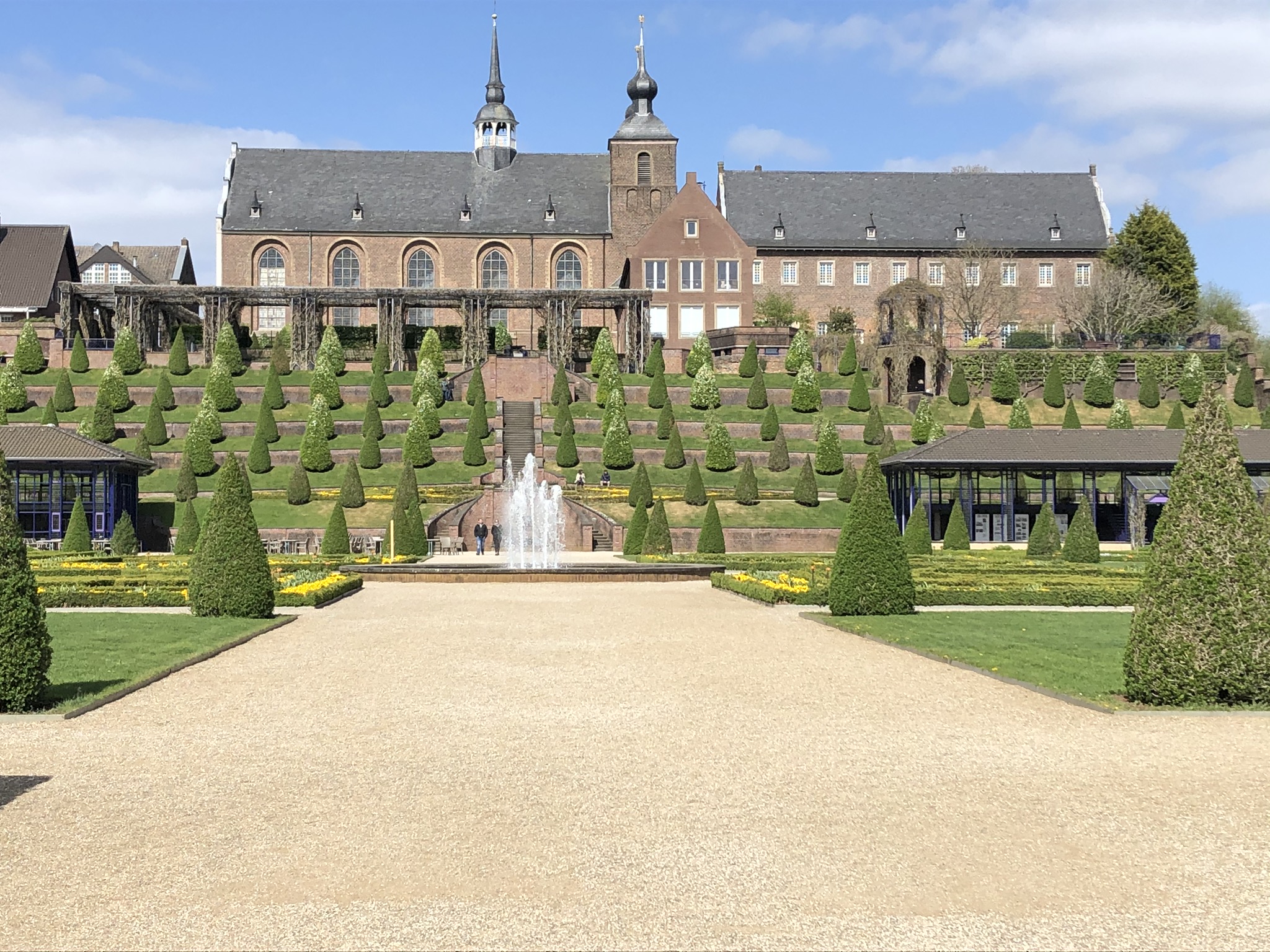 Terrassengarten und Kloster Kamp