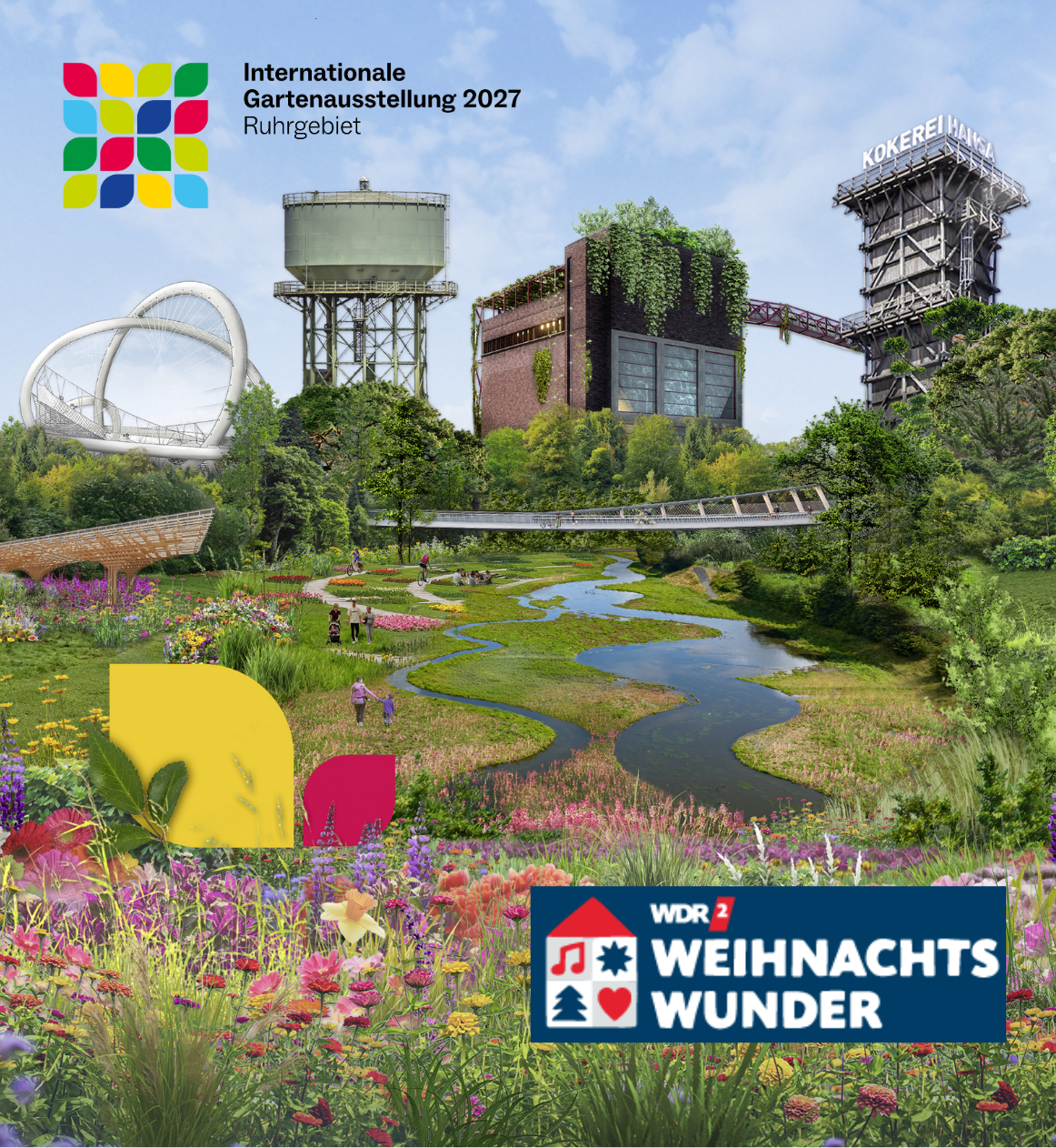 KeyVisual mit IGA Logo und Banner von WDR Weihnachtswunder