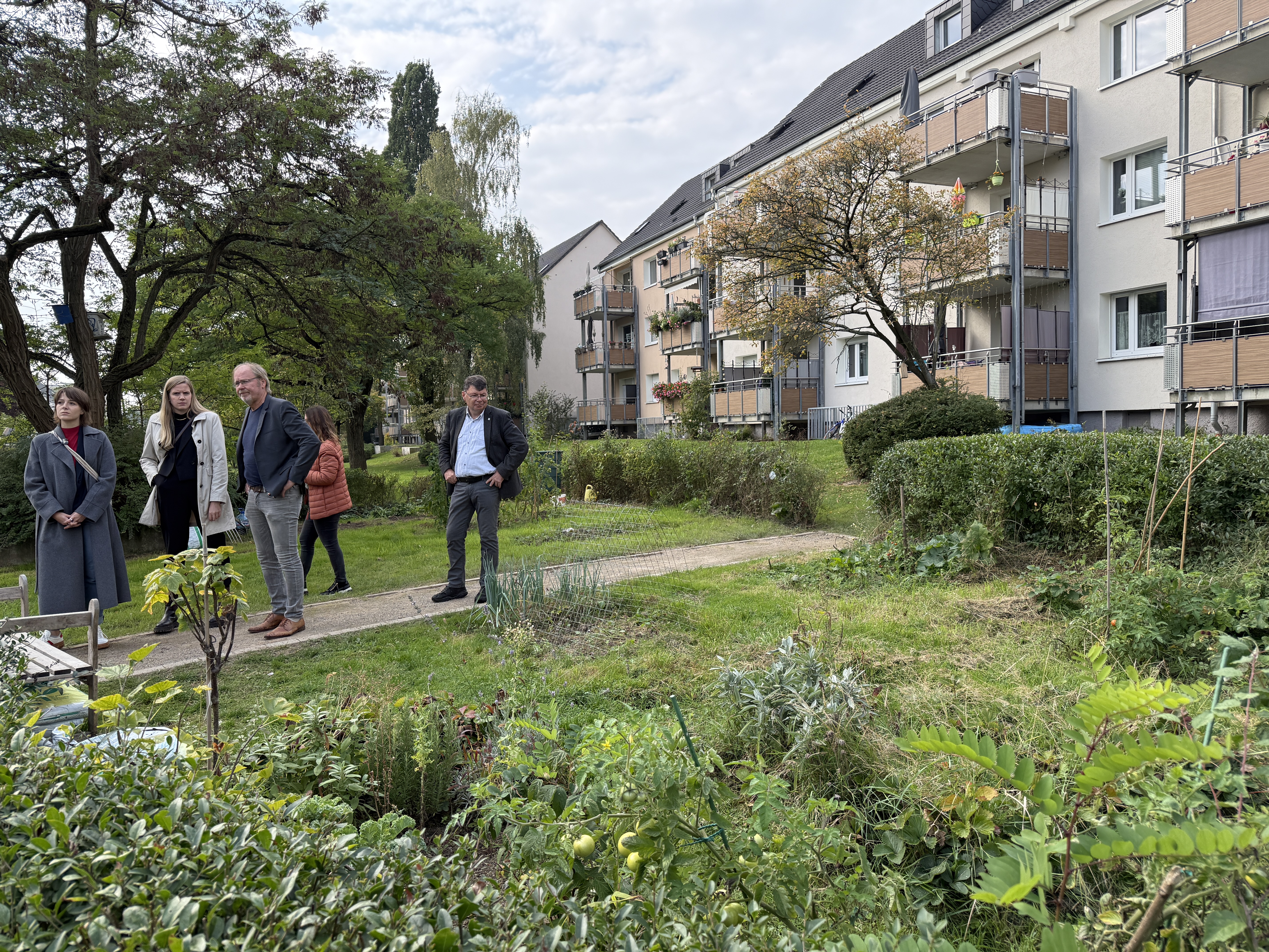 Bereisung "100 Wohngärten" Projekte im September 2025