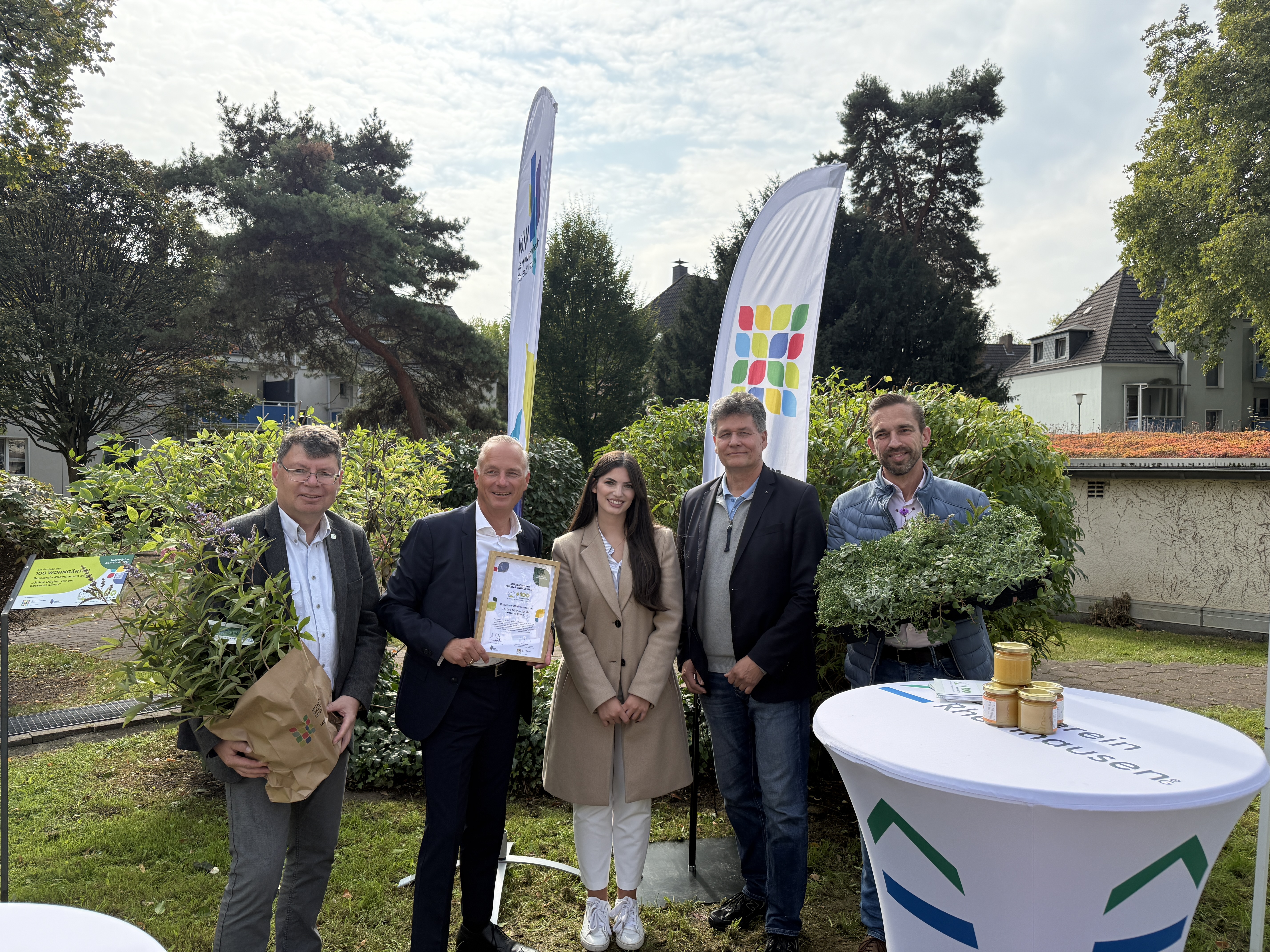 Bereisung "100 Wohngärten" Projekte im September 2025