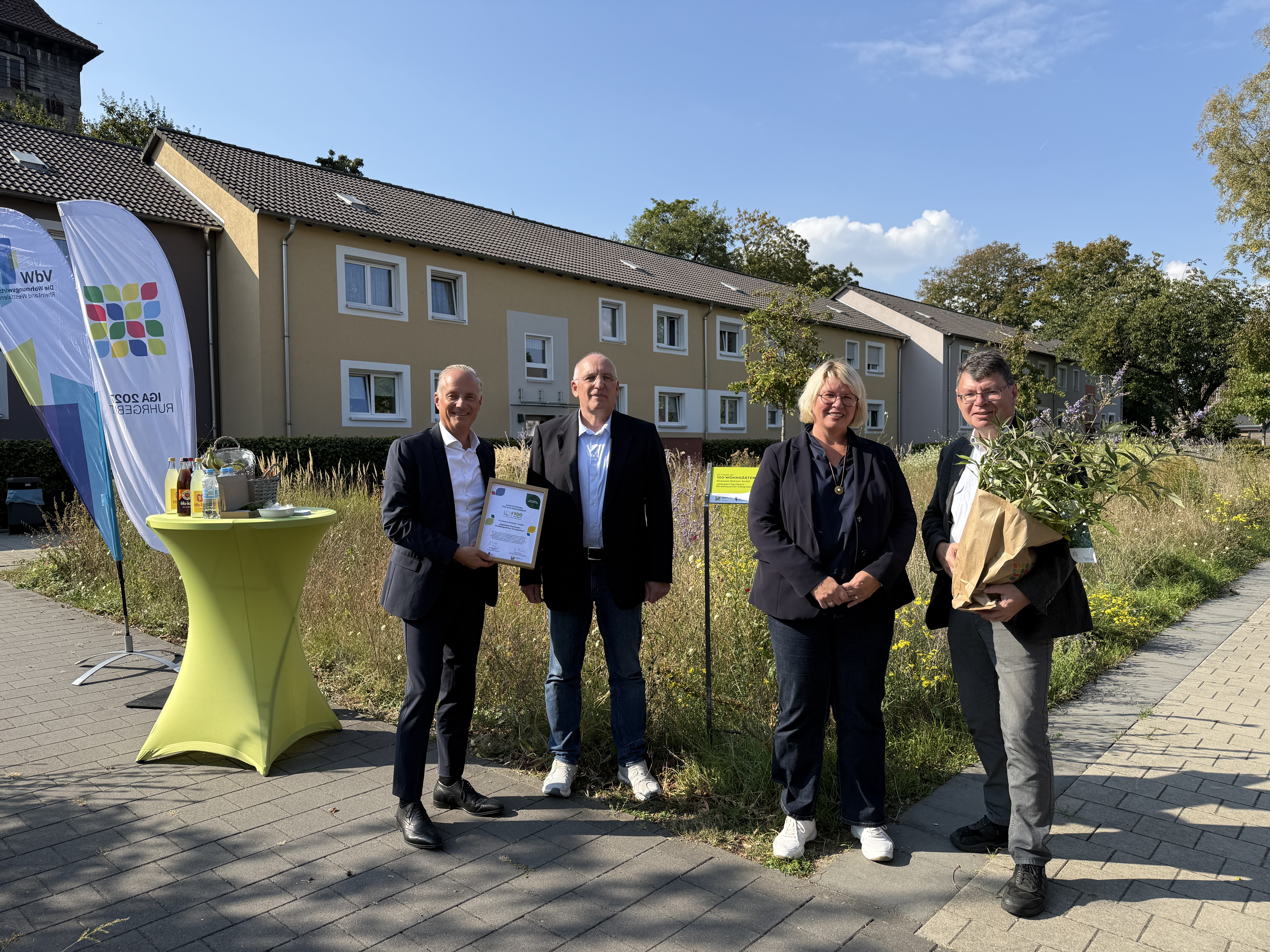 Bereisung "100 Wohngärten" Projekte im September 2025