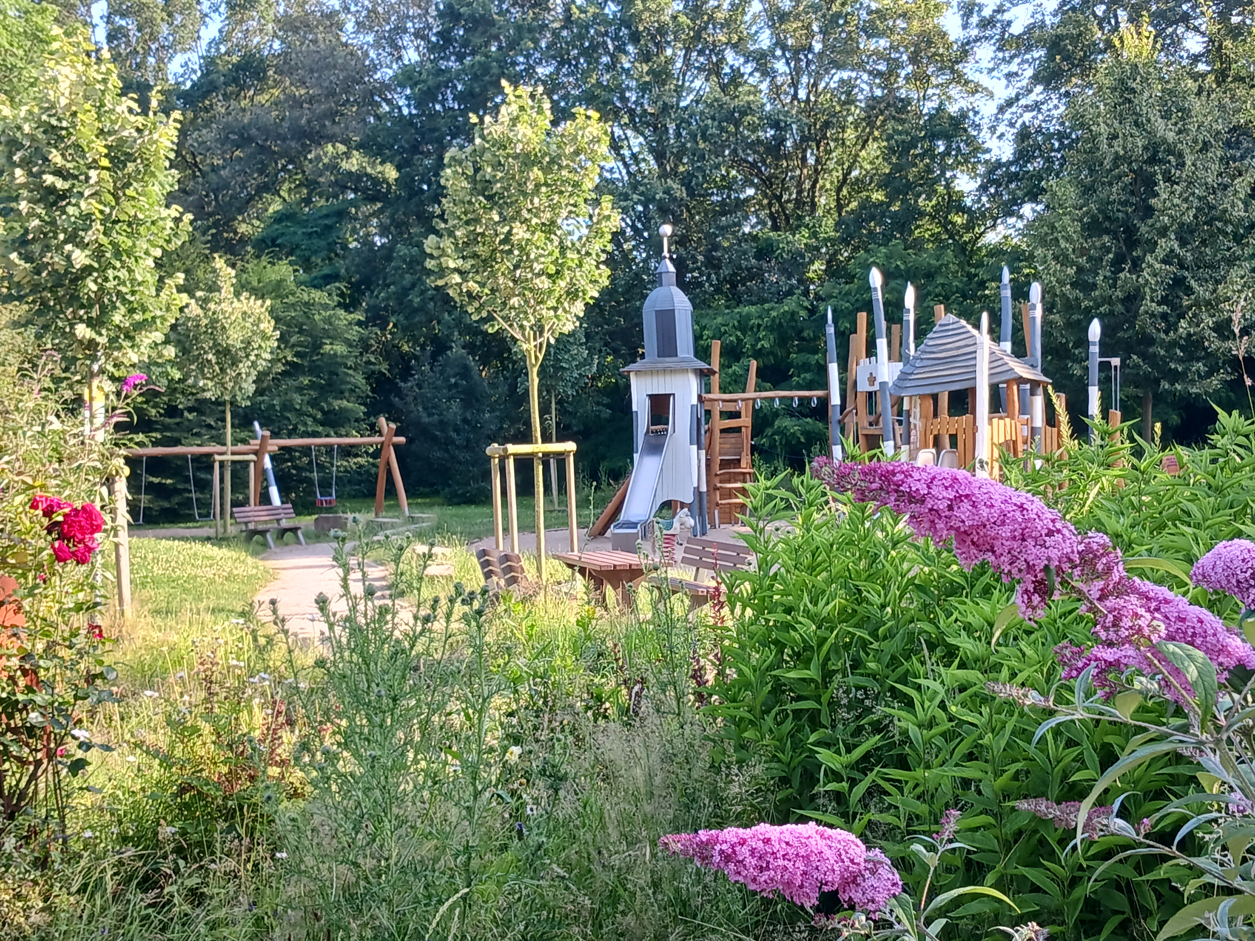 Färbergarten im Park von Haus Voerde, Foto: Stadt Voerde