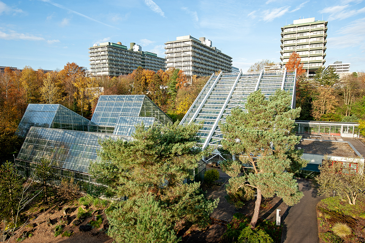 Schauhäuser im Botanischen Garten der Ruhr-Universität, Foto: W. Stuppy