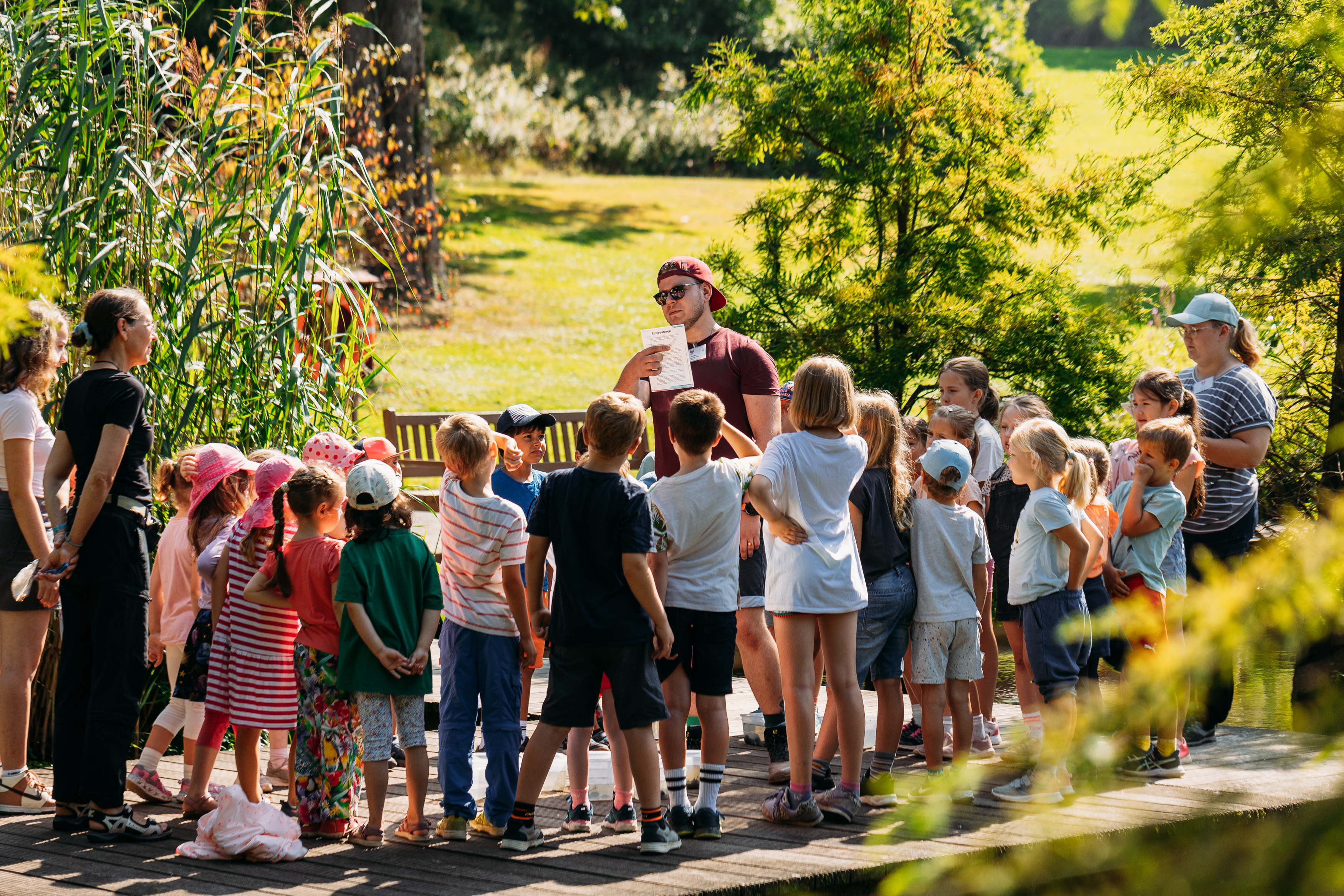 Grugapark Schule Natur © GGE, Stadt Essen Grugapark Schule Natur © GGE, Stadt Ess