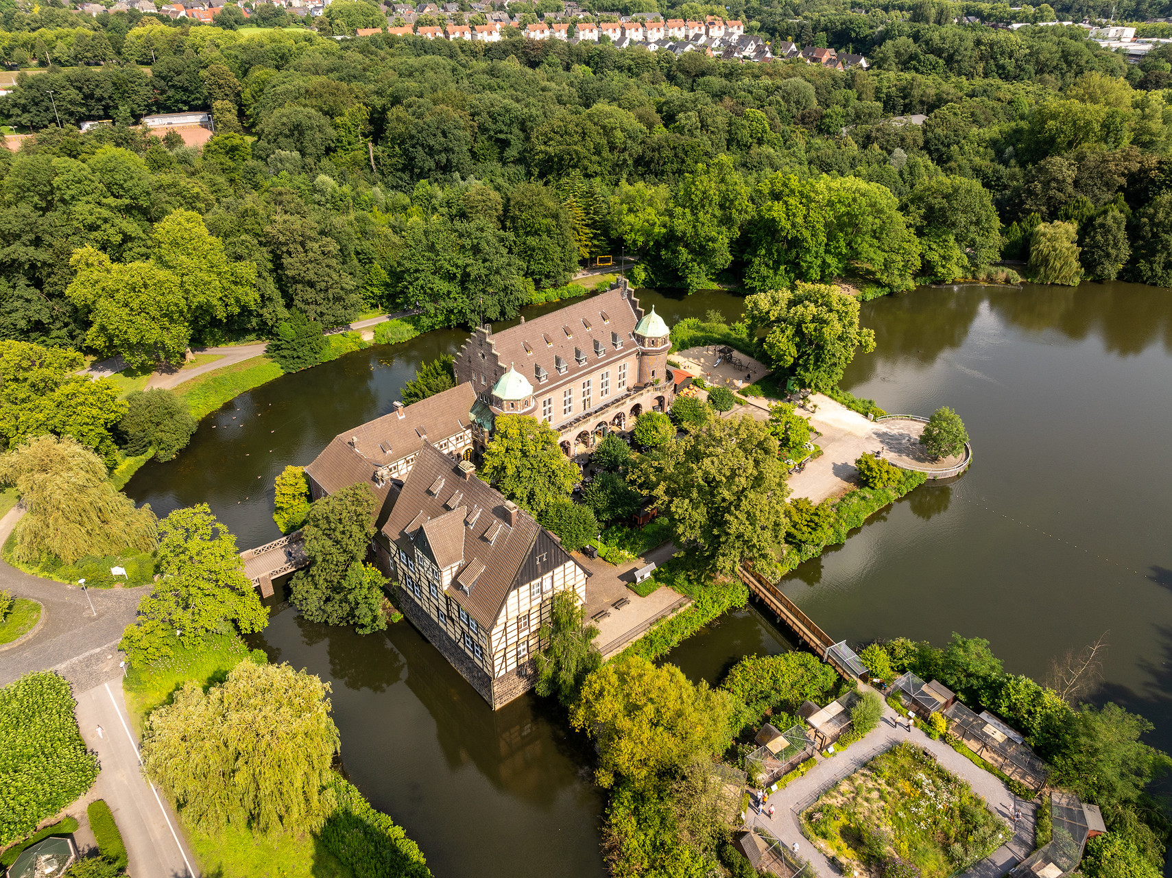 Luftbild, Schloss Wittringen © Dominik Ketz Luftbild, Schloss Wittringen © Dominik Ketz