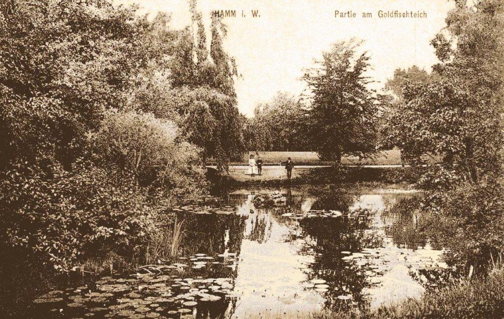 Goldfischteich 1905, Stadt Hamm