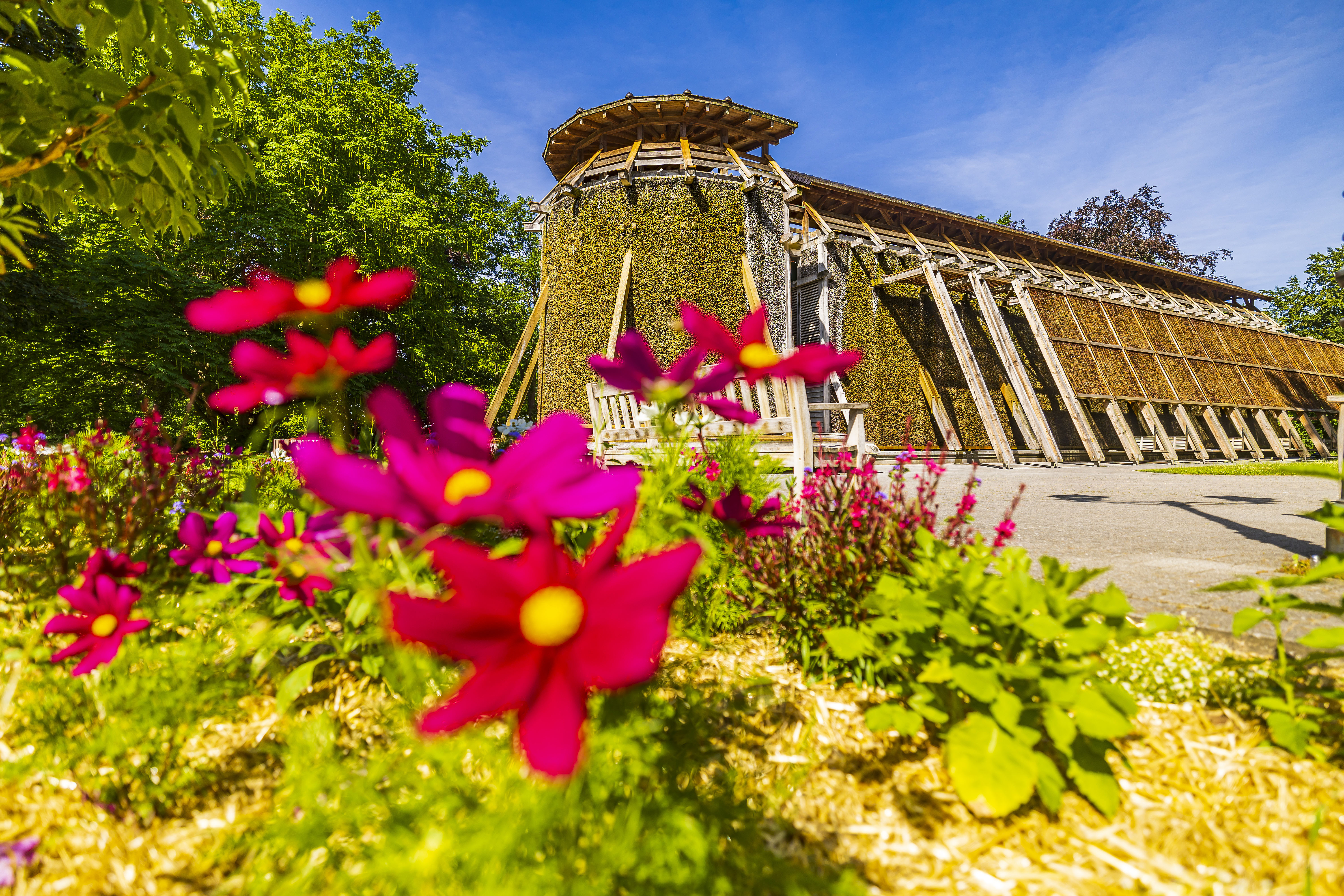 Gradierwerk im Kurpark, Foto: Stadt Hamm, Thorsten Hübner