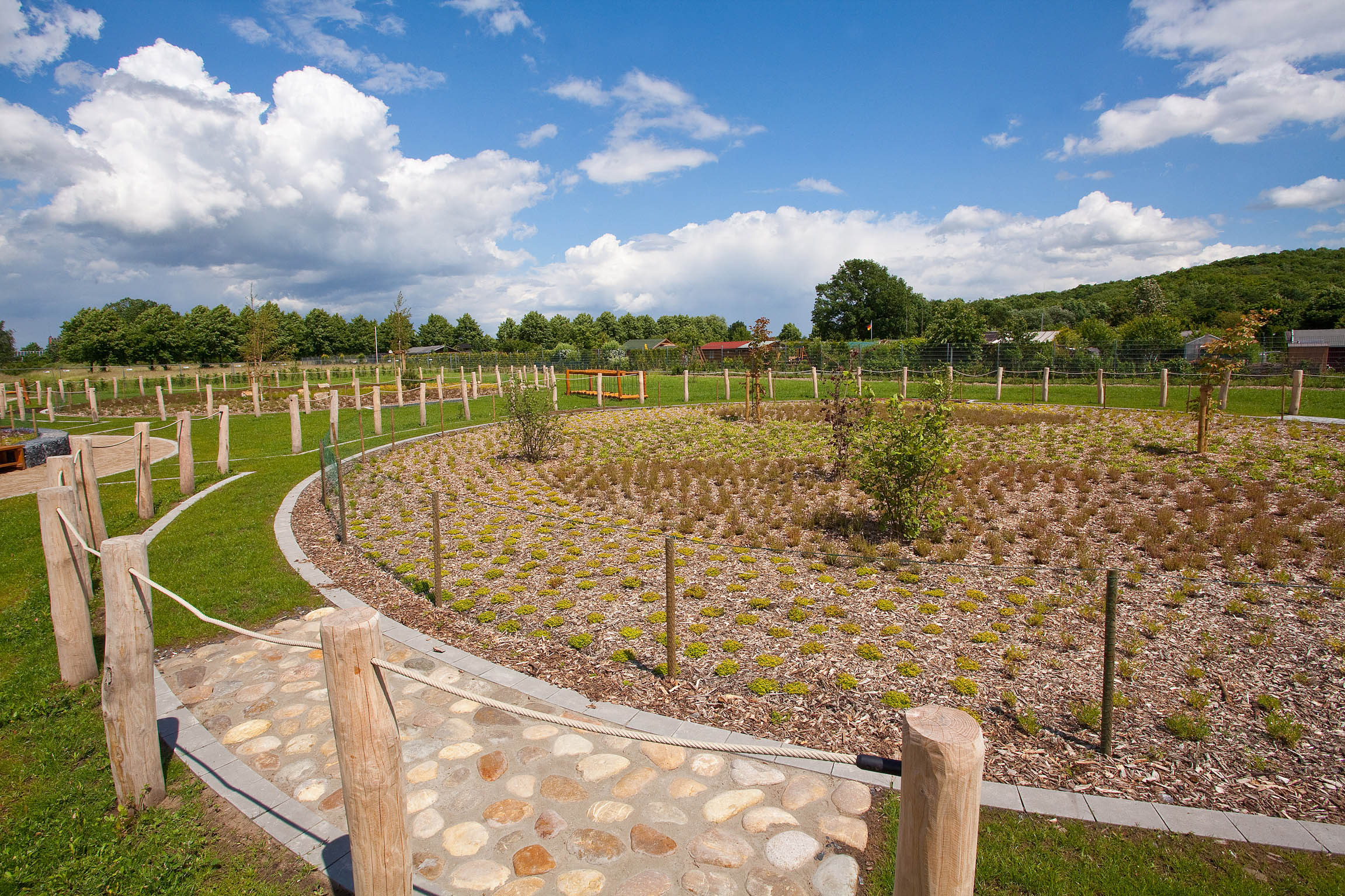 Barfußpfad, Foto: Stadt Hamm Barfußpfad, Foto: Stadt Hamm