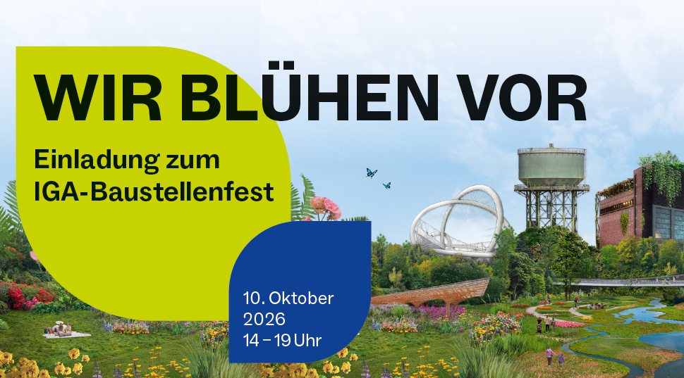 Baustellenfest der IGA | 10. Oktober